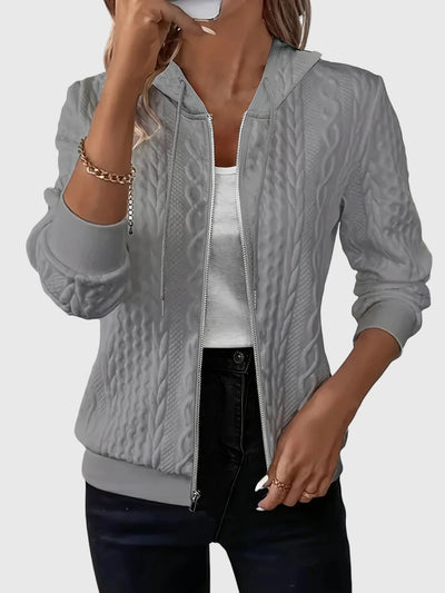 Lena Hoodie with zipper