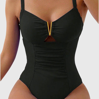 Cinzia Swimsuit with V-Neck