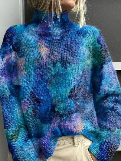 Carol Warm and Elegant Turtleneck Sweater