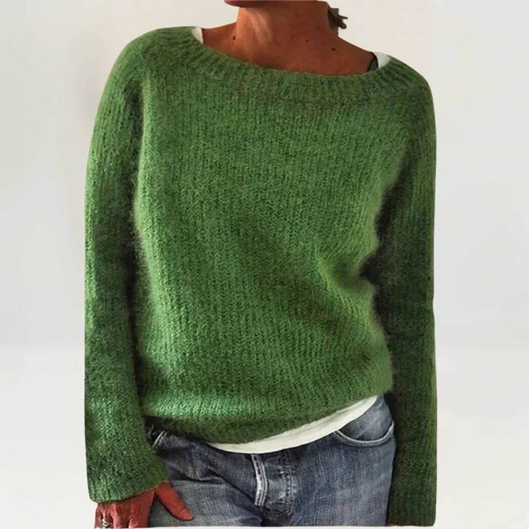 SUZY COZY SWEATER GREEN