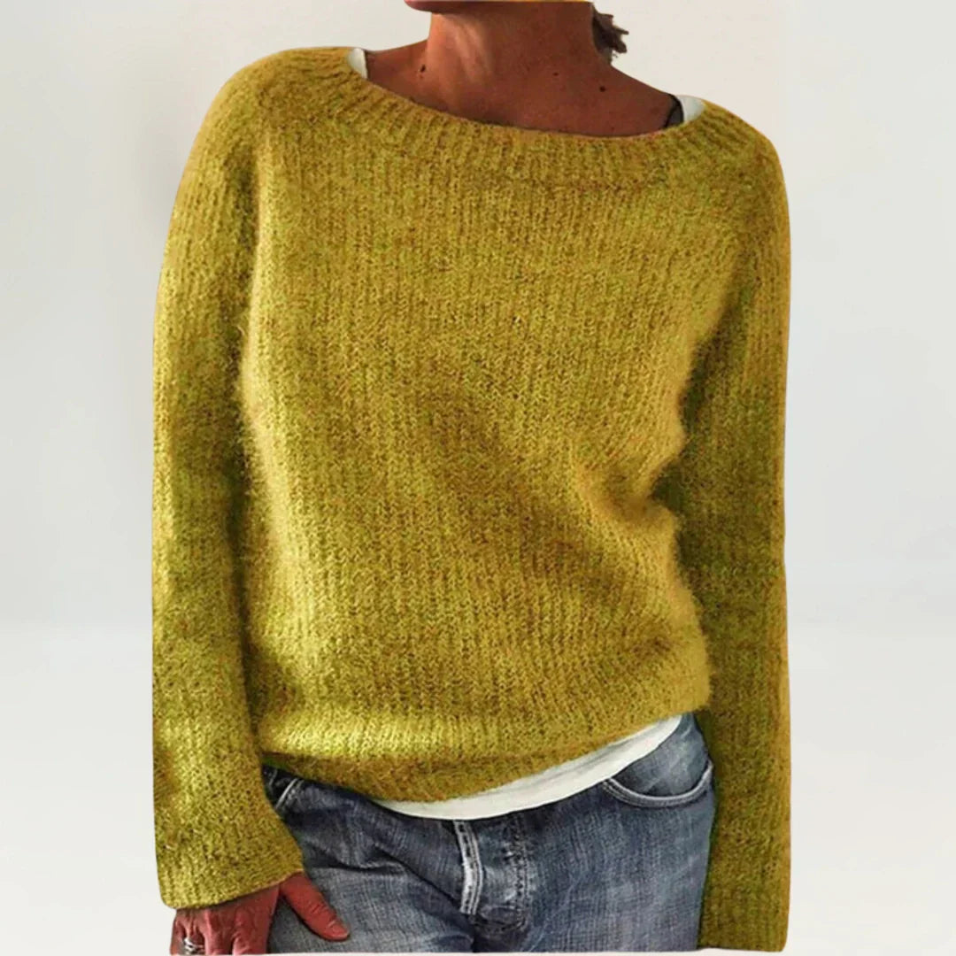 SUZY COZY SWEATER YELLOW