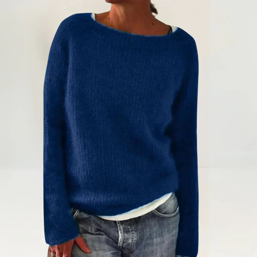 SUZY COZY SWEATER BLUE