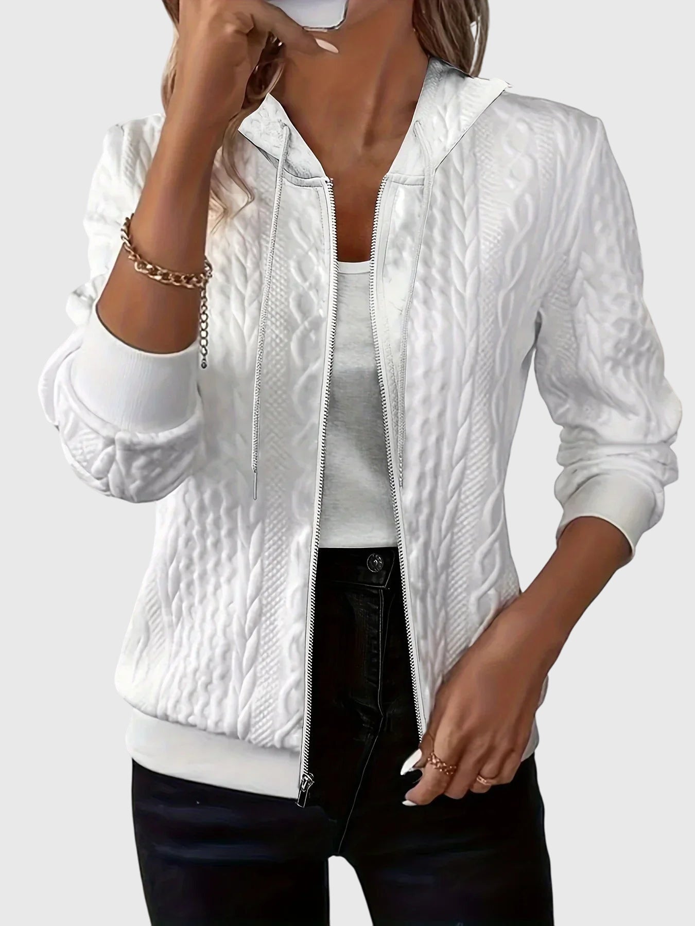 Lena Hoodie with zipper