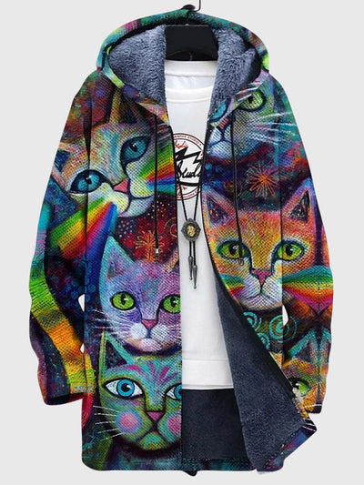 Anna Jacket with artistic print