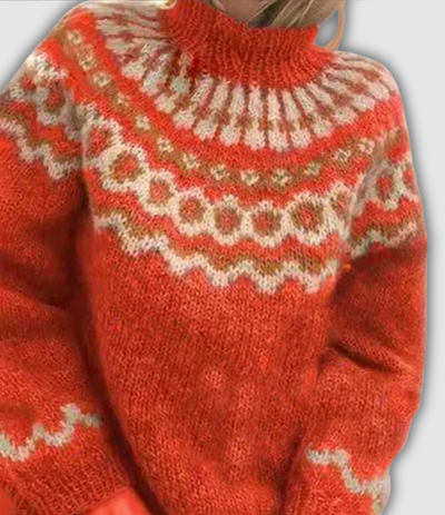 THE SERAPHINE RETRO TURTLENECK SWEATER