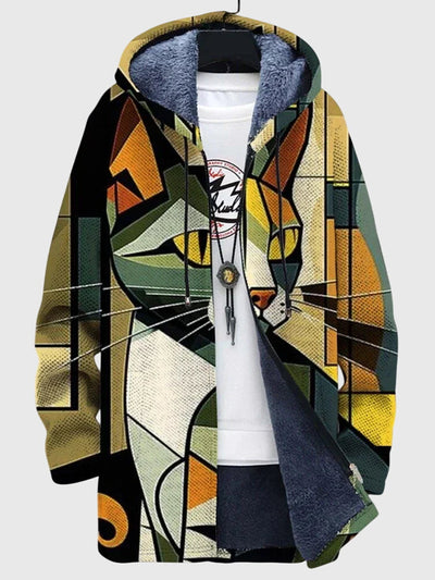 Anna Jacket with artistic print