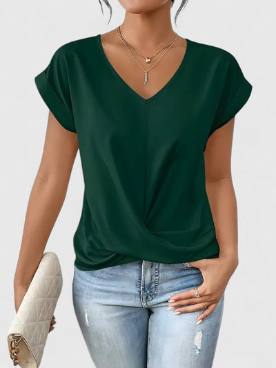 Mahrianne Comfortable V-Neck Top
