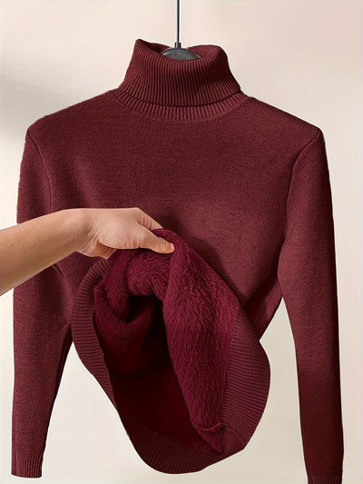 Zella Soft Turtle Neck Pullover Jumper