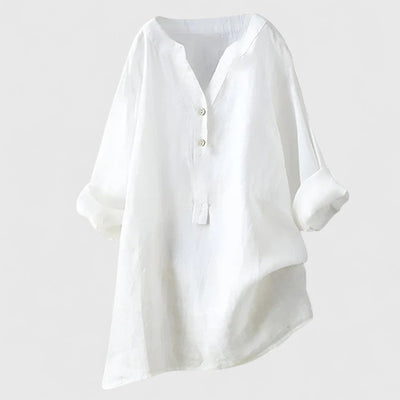 Larienne Elegant Button-Front Shirt