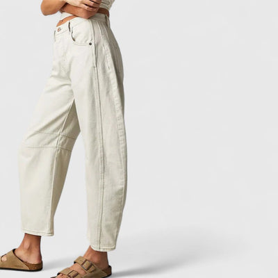 Rain Comfortable Wide-Leg Pants